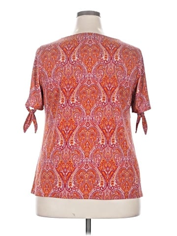 CeCe Short Sleeve Blouse (view 2)