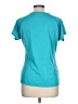 The North Face 100% Polyester Teal Active T-Shirt Size L - photo 2