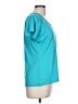 The North Face 100% Polyester Teal Active T-Shirt Size L - photo 4