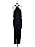 Just Fab Solid Black Jumpsuit Size L - photo 2