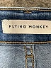 Flying Monkey Solid Blue Jeans Size 30 waist - photo 7