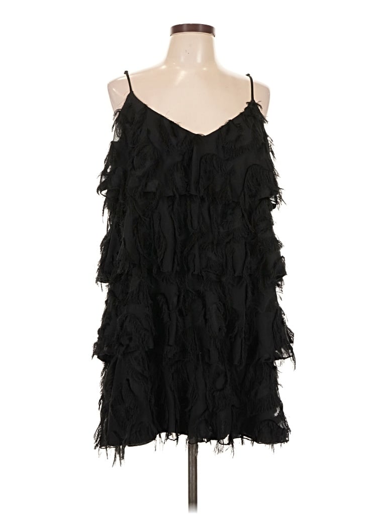 Pre-owned Waverly Grey Cocktail Dress In Black