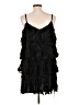 Waverly Grey 100% Polyester Black Cocktail Dress Size L - photo 2