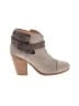 Rag & Bone 100% Leather Gray Ankle Boots Size EU 38 1/2 - photo 1