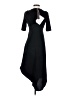 HIGH Tech 100% Polyester Black Cocktail Dress Size 4 - photo 2