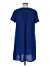 Lush Solid Blue Casual Dress Size M - photo 2
