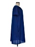 Lush Solid Blue Casual Dress Size M - photo 4