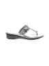 Unisa Silver Wedges Size 7 1/2 - photo 1