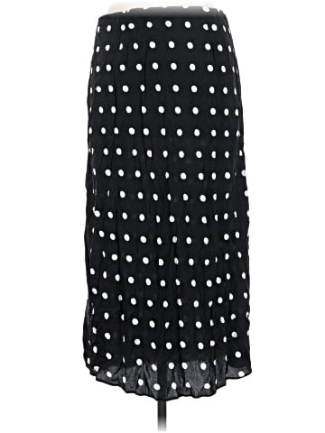 Madewell The Layton Midi Slip Skirt in Polka Dot (view 2)