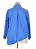 Talbots 100% Cotton Blue Long Sleeve Button-Down Shirt Size 2X - photo 2