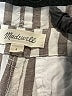Madewell Stripes Silver Linen Pants Size 4 - photo 7
