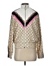 Maje Graphic Gold Track Jacket Size Sm (1) - photo 1
