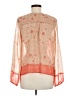 Umgee Orange Long Sleeve Blouse Size M - photo 2