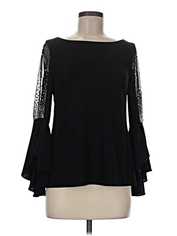 Alex Evenings Long Sleeve Blouse (view 1)