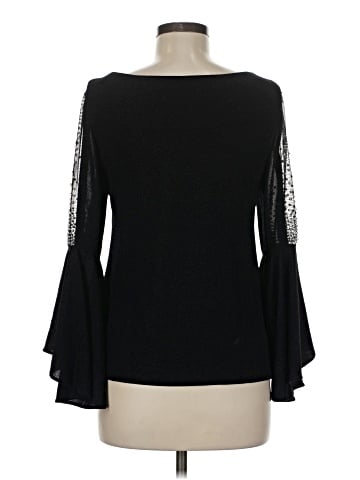 Alex Evenings Long Sleeve Blouse (view 2)