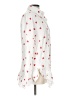 Unbranded 100% Polyester Hearts White Long Sleeve Blouse Size L - photo 4