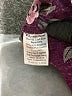Fun2Fun 100% Rayon Floral Purple 3/4 Sleeve Blouse Size XL - photo 8