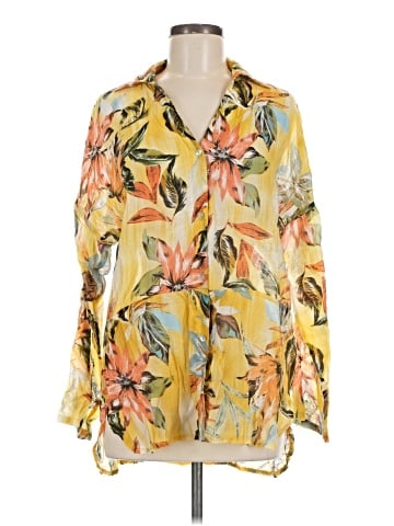 Umgee 3/4 Sleeve Blouse (view 1)