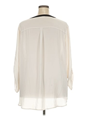 Maurices 3/4 Sleeve Blouse (view 2)