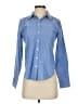 J.Crew Collection 100% Cotton Blue Long Sleeve Button-Down Shirt Size 2 - photo 1