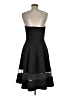 Express 100% Nylon Color Block Black Cocktail Dress Size 8 - photo 2