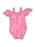 First Impressions Stars Pink One Piece Swimsuit Size 6-9 mo - photo 1