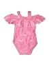 First Impressions Stars Pink One Piece Swimsuit Size 6-9 mo - photo 2