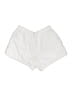 Old Navy 100% Cotton Solid White Shorts Size L - photo 2