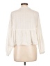 Zara Ivory Long Sleeve Blouse Size L - photo 2