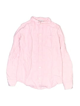 Janie And Jack Long Sleeve Button Down Shirt