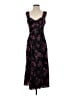 Hutch 100% Polyester Floral Black Cocktail Dress Size 2 - photo 1
