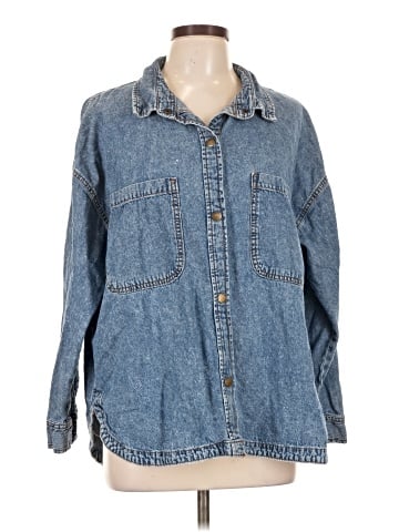 Cotton On Long Sleeve Button-Down Shirt (view 1)