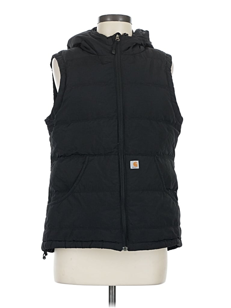 Pre-owned Carhartt Vest In Black
