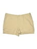 Natural Reflections 100% Cotton Solid Tan Khaki Shorts Size 12 - photo 1