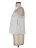 Topshop 100% Polyester White Sleeveless Blouse Size 2 - photo 5