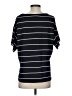 Aqua Stripes Black Short Sleeve T-Shirt Size S - photo 2