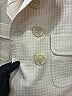 Chloé Ivory Double-Breasted Dotted Coat Size EU (FR) 40 / US 8 - photo 7