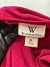 Worthington 100% Polyester Burgundy Short Sleeve Top Size XL - photo 7