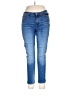 J.Jill Solid Blue Jeans Size 12 - photo 1
