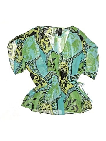 Bisou Bisou Short Sleeve Blouse (view 1)