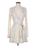 showpo 100% Polyester Silver Cocktail Dress Size 0 - photo 1