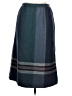 Jonathan Logan Plaid Teal Casual Skirt Size 13 - photo 1