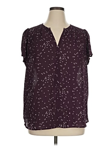 Monday Fun Short Sleeve Blouse (view 1)