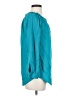 MICHAEL Michael Kors 100% Cotton Teal Long Sleeve Blouse Size XS - photo 4