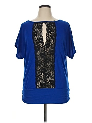 Maurices Short Sleeve Blouse (view 1)