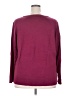 Eileen Fisher 100% Wool Burgundy Wool Pullover Sweater Size 2X - photo 2