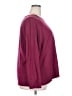 Eileen Fisher 100% Wool Burgundy Wool Pullover Sweater Size 2X - photo 4