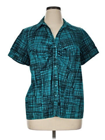 Apt. 9 Short Sleeve Blouse (view 1)