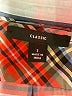 Classic 100% Cotton Plaid Red Long Sleeve Button-Down Shirt Size 2 - photo 7