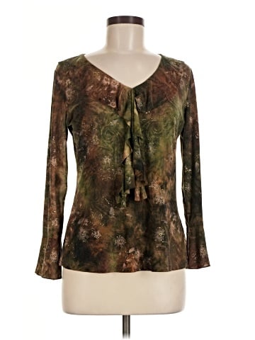 DressBarn Long Sleeve Blouse (view 1)